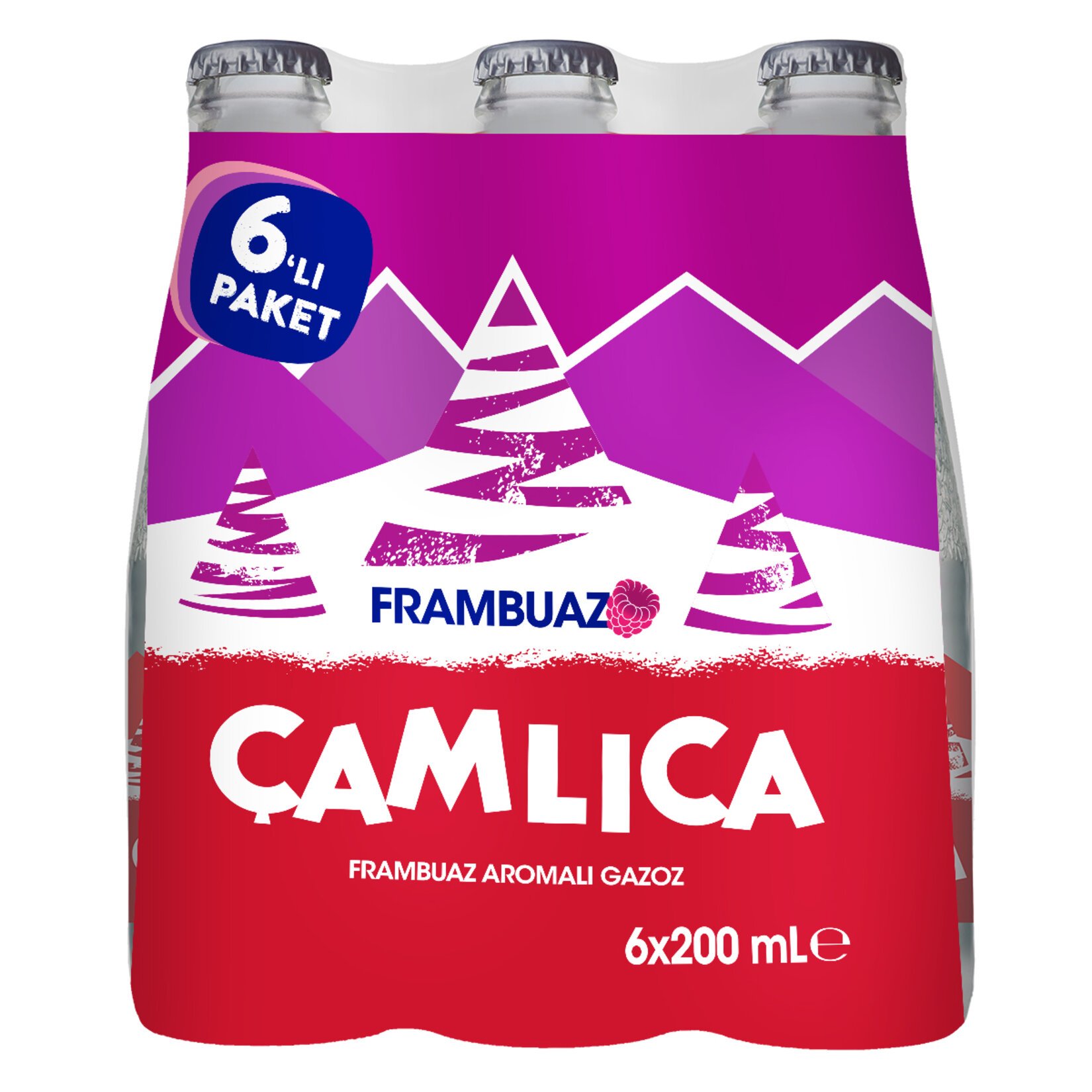 resm Çamlıca Frambuaz 6*200 ml