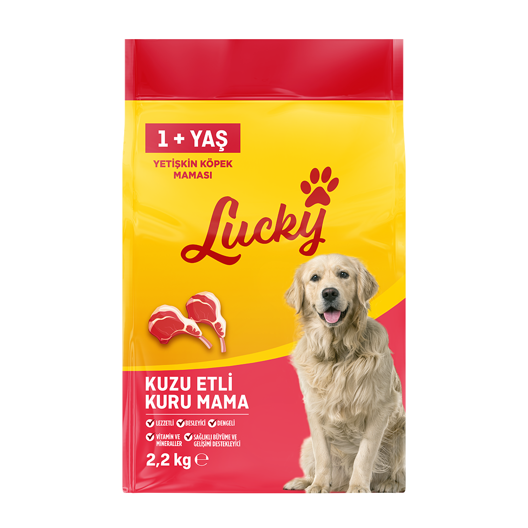 resm Lucky Kuzu Etli Yetişkin Köpek Maması 2,2 Kg