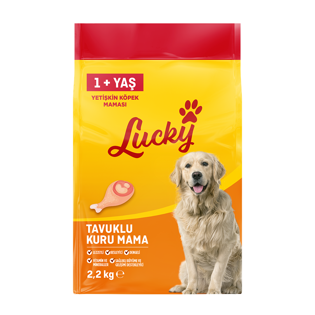 resm Lucky Tavuklu Yetişkin Köpek Maması 2,2 Kg