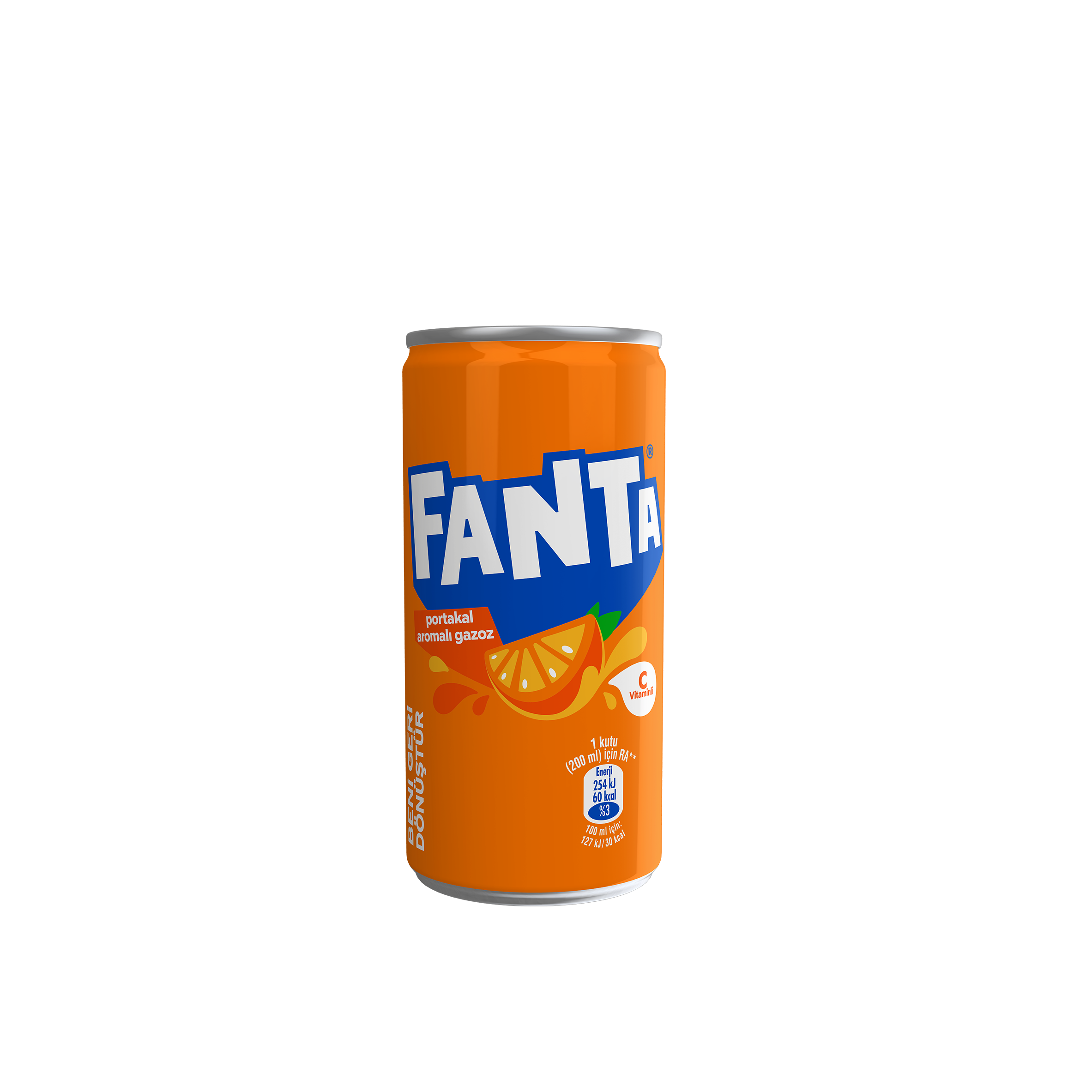 resm Fanta Portakal Kutu 200 ml 24'lü