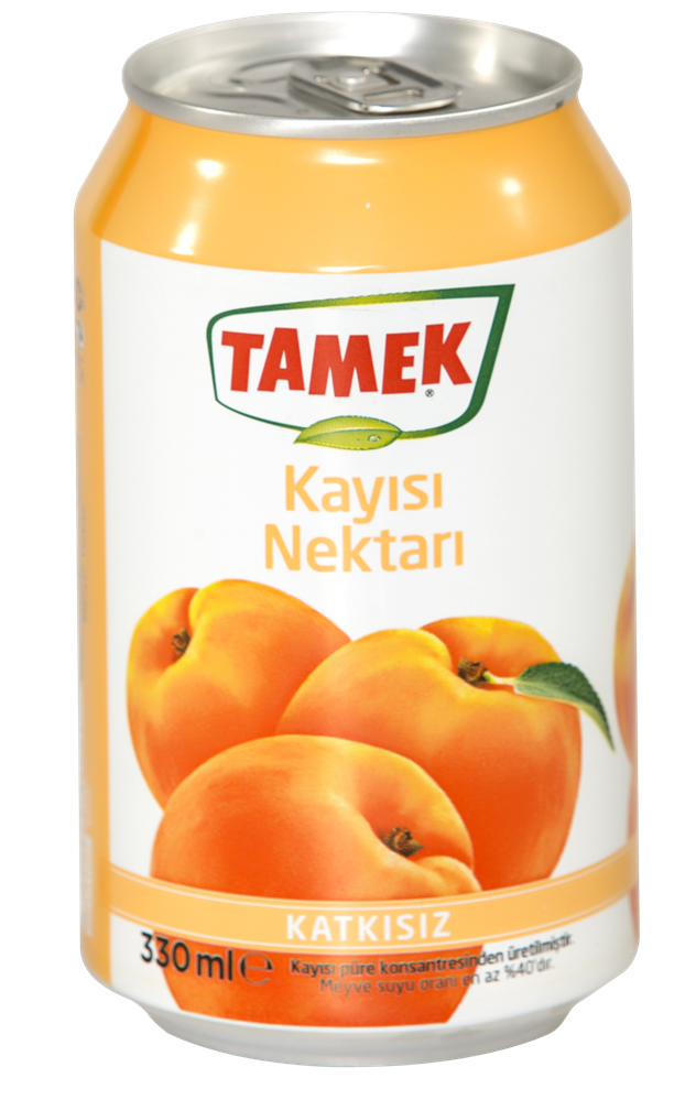 resm Tamek Kayısı Meyve Nektar Kutu 330 ml