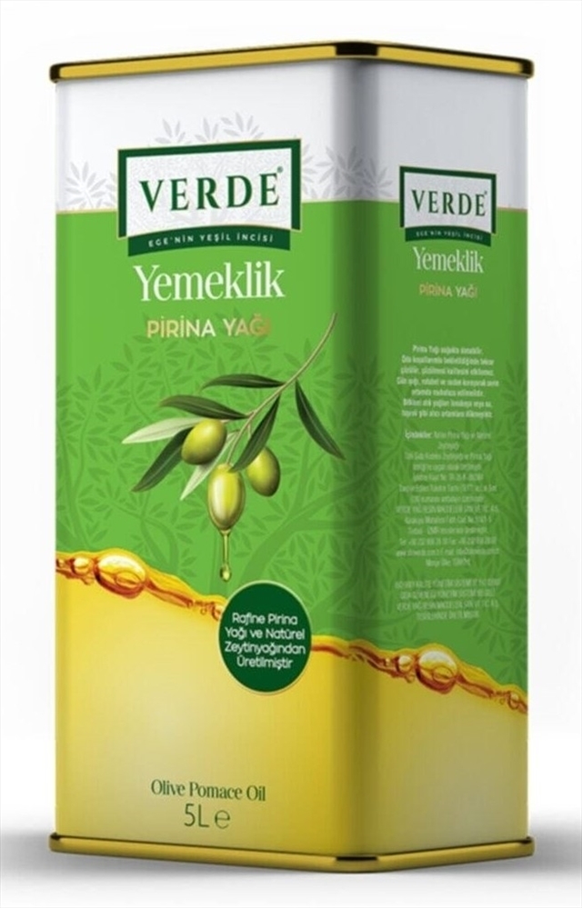 resm Verde Yemeklik Pirina Yağı 5 L