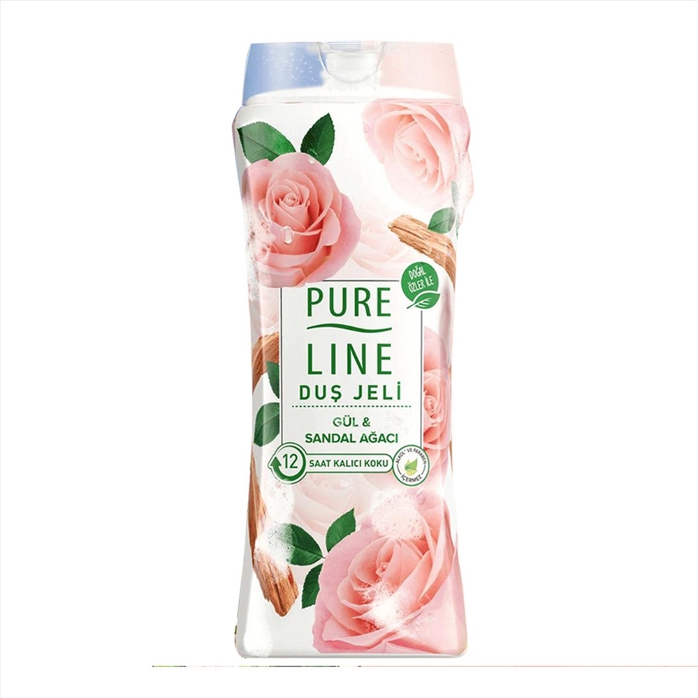 resm Pure Lıne Gül Sandal Ağacı Duş Jeli 400 ml