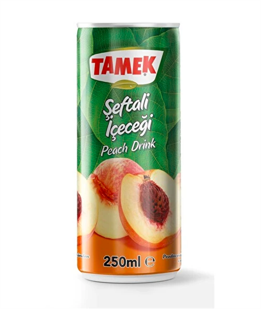 resm Tamek Şeftali Meyveli İçecek 250 ml