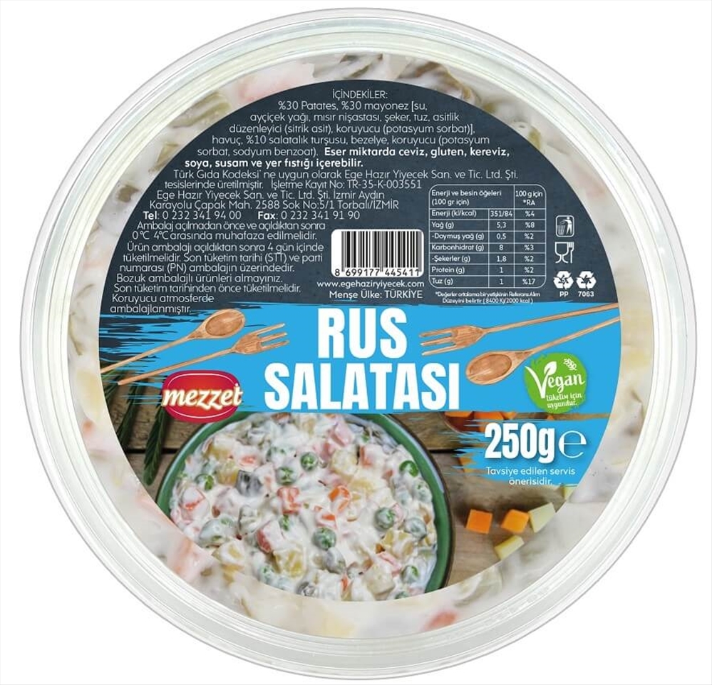 resm Mezzet Rus Salatası 250 g