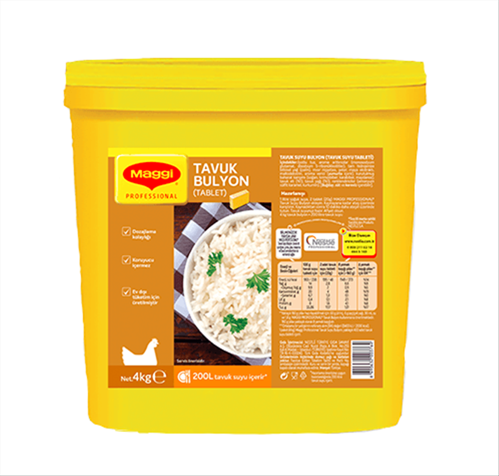 resm Maggi Tavuk Bulyon Sargılı 4 kg