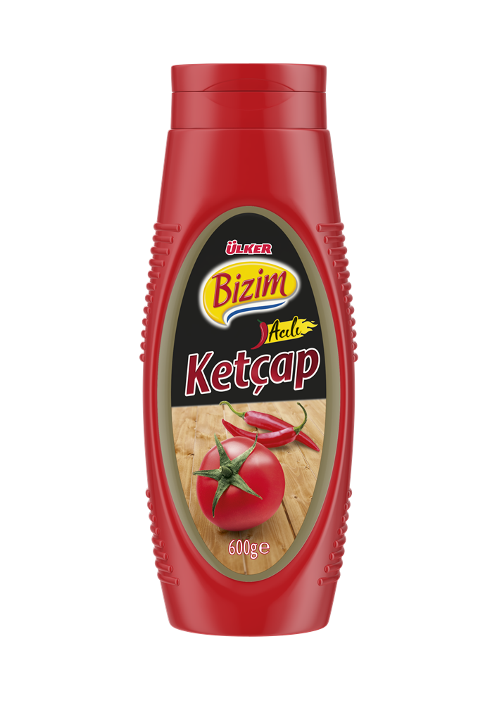 resm Bizim Acılı Ketçap 600 g