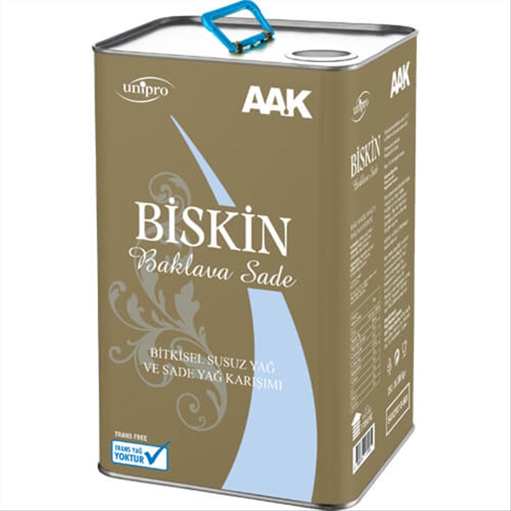 resm Biskin Baklavalık Bitkisel Susuz Yağ 18 L