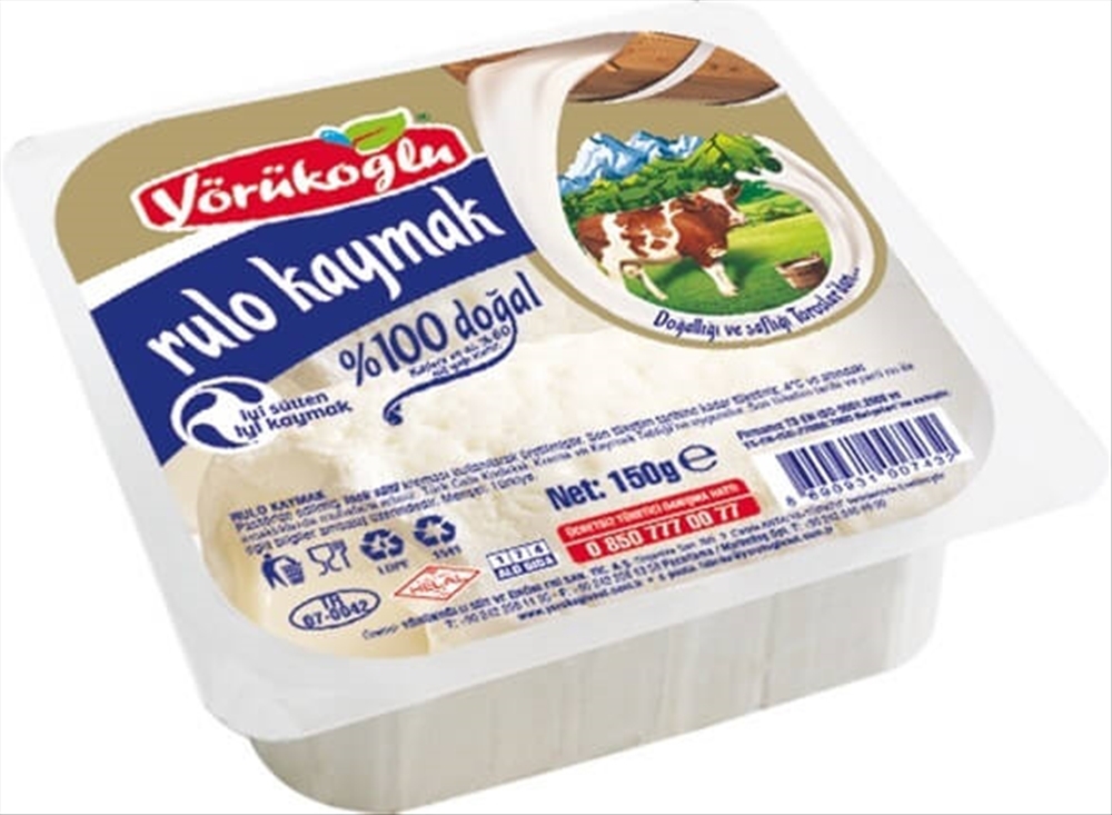 resm Yörükoğlu Rulo Kaymak 150 g