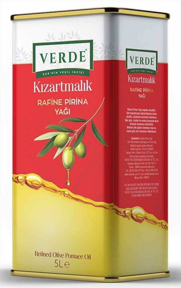 resm Verde Kızartmalık Rafine Pirina Yağı 5 L