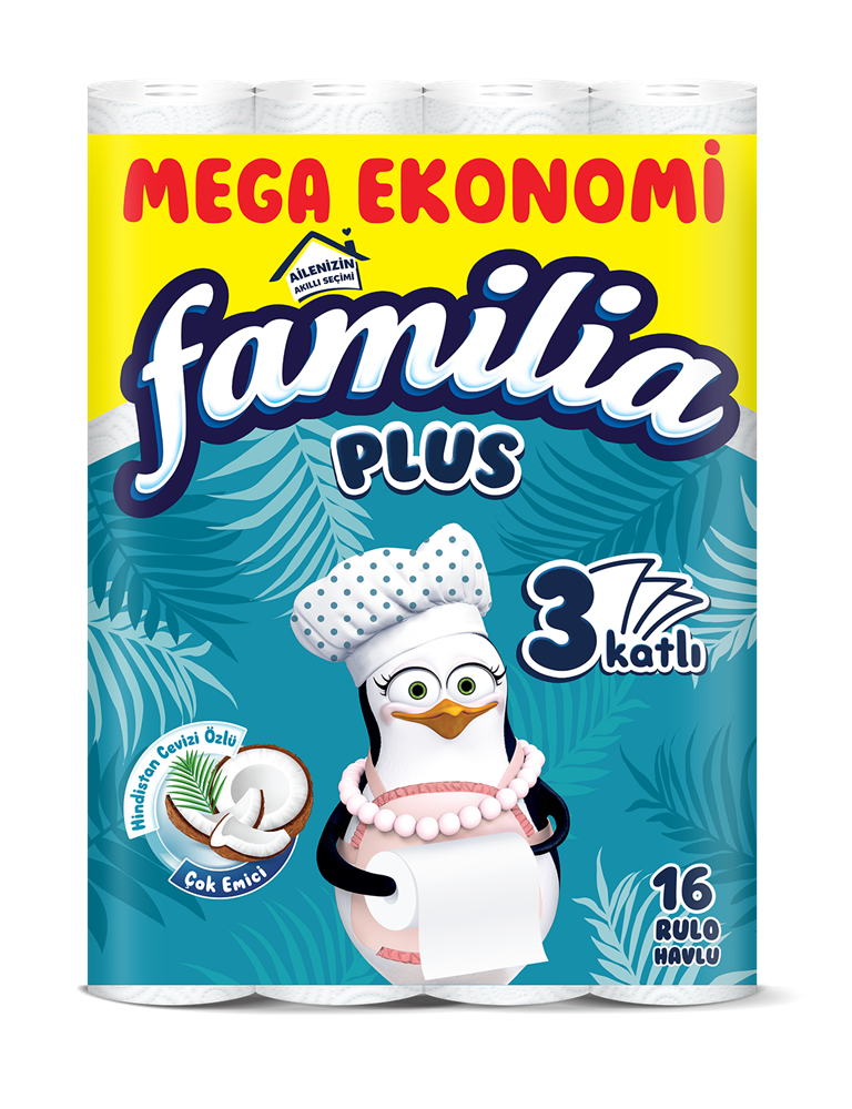 resm Familia Havlu Coconut Özlü 16'lı