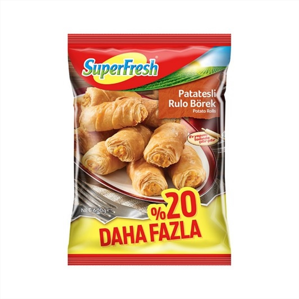 resm Superfresh Rulo Börek Patatesli 600 g