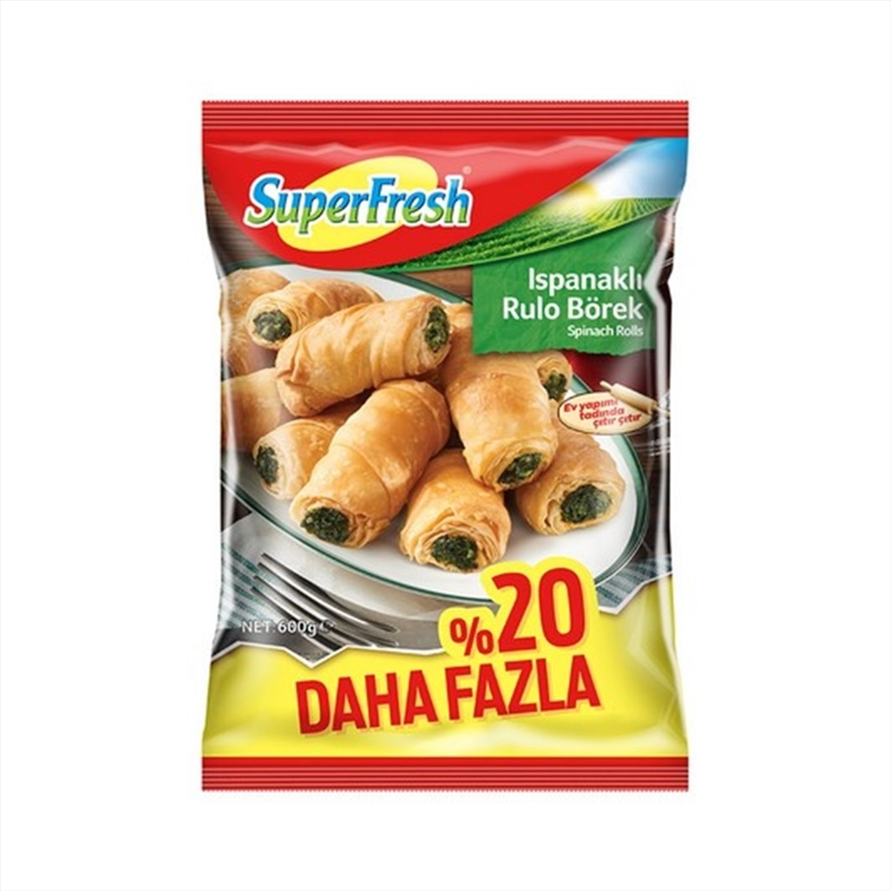 resm Superfresh Rulo Börek Ispanaklı 600 g