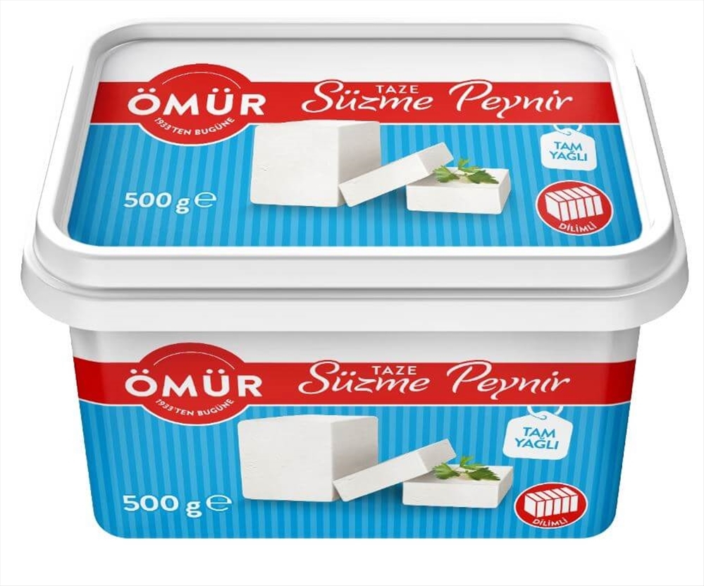 resm Ömür Süzme Beyaz Peynir 500 g