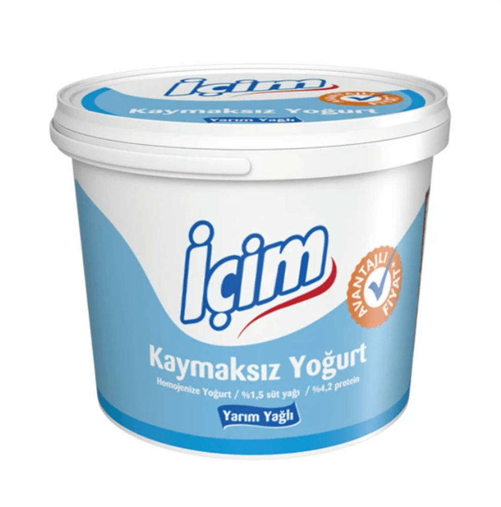 resm İçim Yarım Yağlı Yoğurt 10 kg