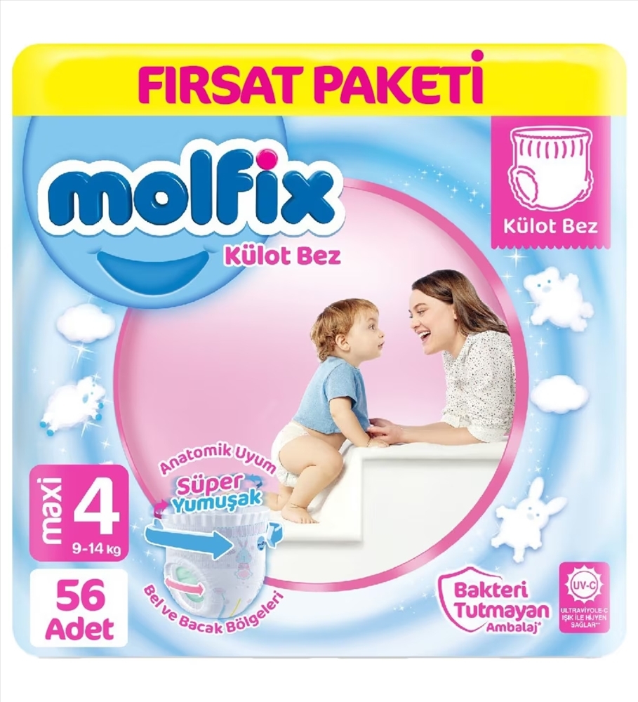 resm Molfix Külot Bez Maxi 56'lı