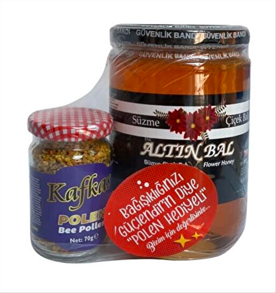 resm Altınbal Çiçek Balı & Kafkas Polen 850+70 g