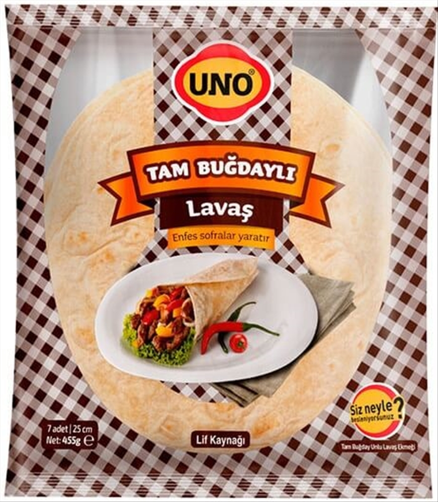 resm Uno Tam Buğdaylı Lavaş 455 g