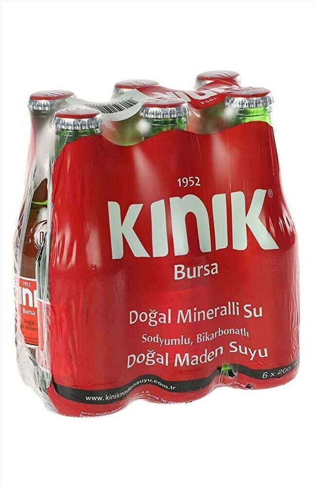 Kınık Doğal Maden Suyu 6x200 ml | Bizim Toptan Market