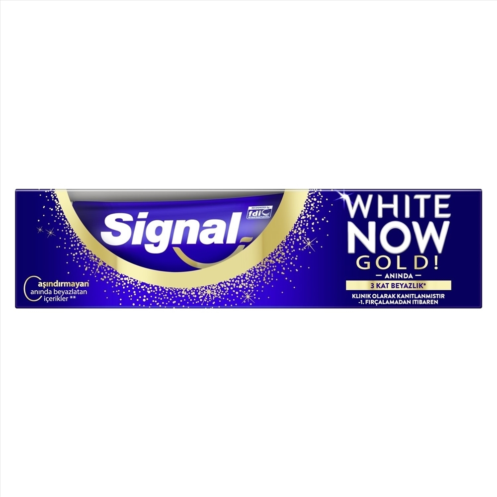 resm Signal Wn Gold Etki Diş Macunu 75 ml