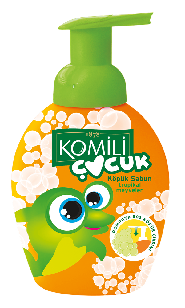 resm Komili Çocuk Tropikal Meyveler Köpük Sabun 280 ml