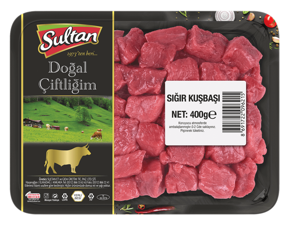 resm Sultan Dana Kuşbaşı 400 g