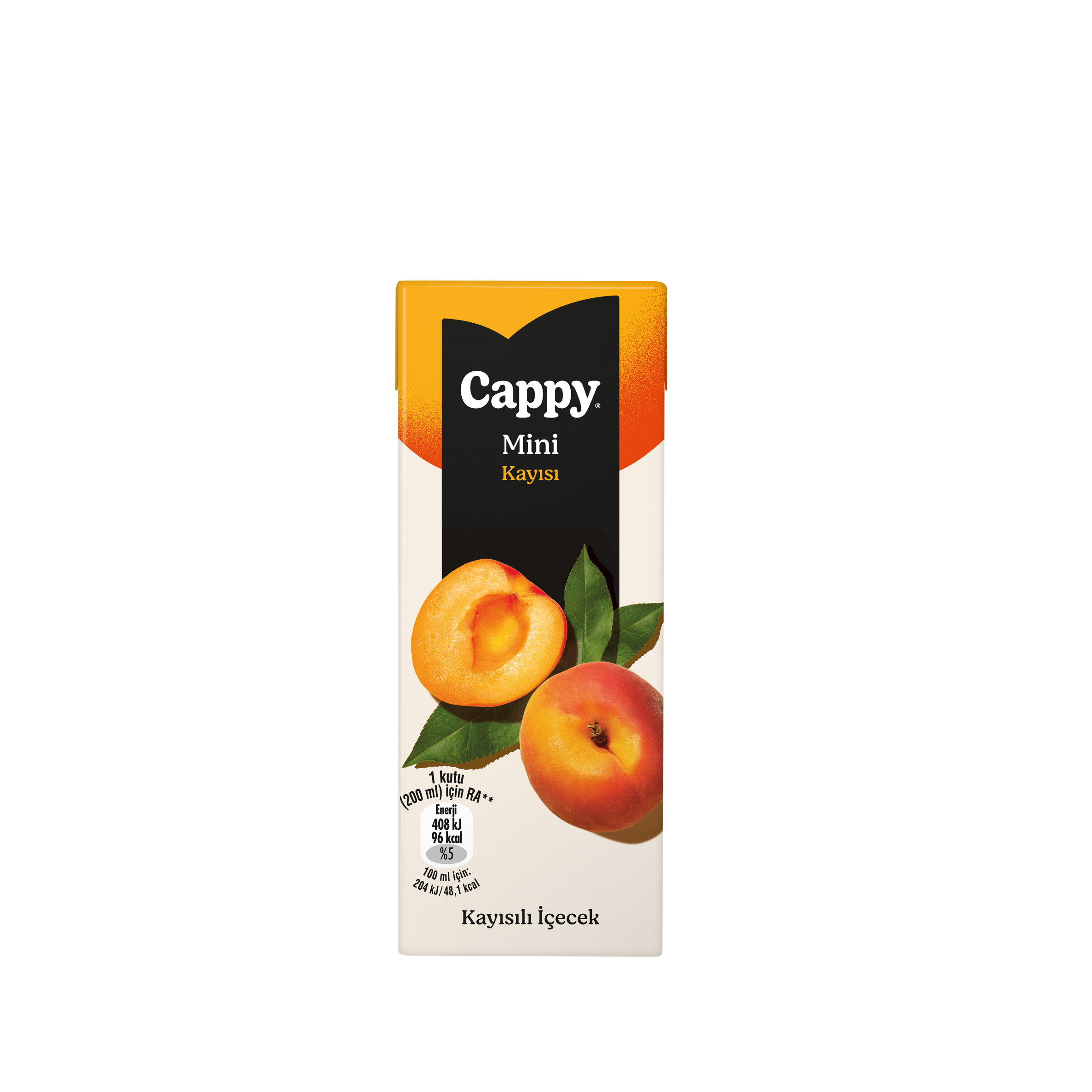resm Cappy Kayısı Meyve Nektarı 200 ml 27'li