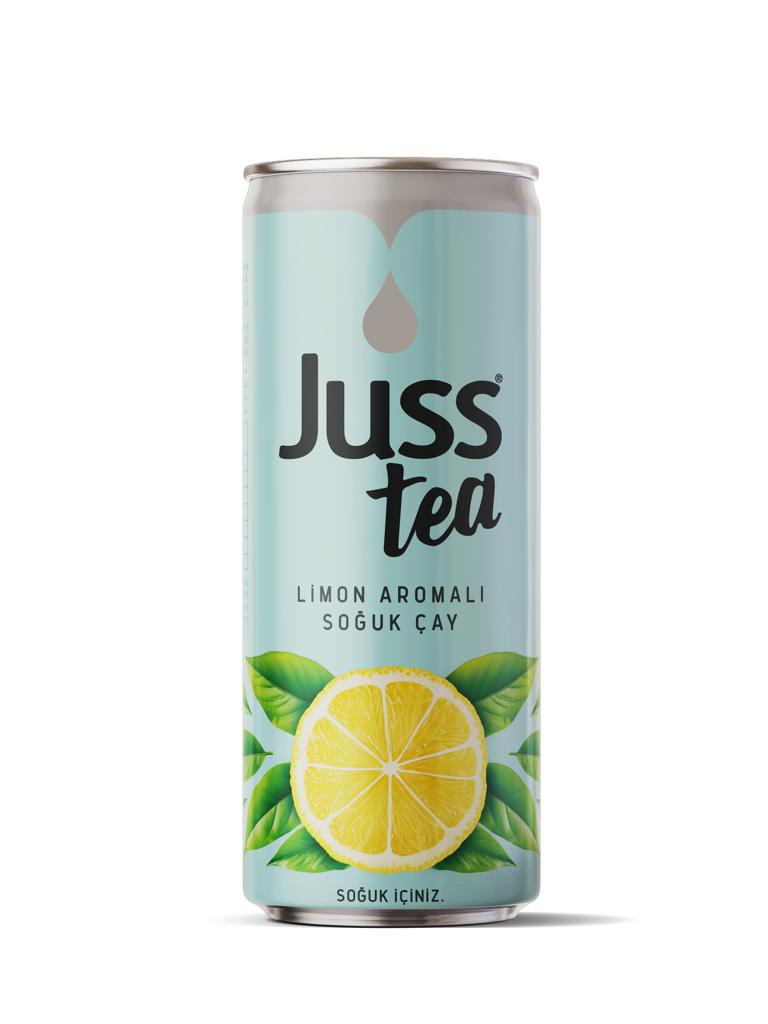 Juss Tea Limon Aromalı Soğuk Çay 250 Ml | Bizim Toptan Market