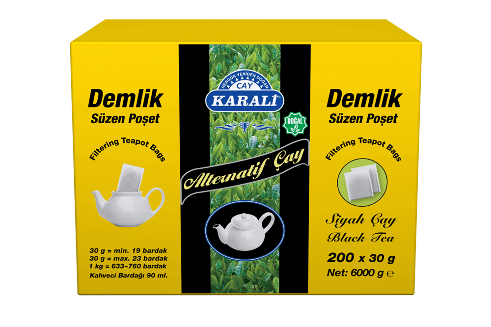 resm Karali Demlik Süzen Poşet 200x30 g