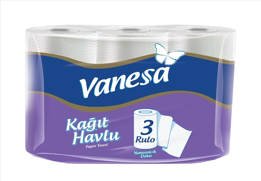 resm Vanesa Kağıt Havlu 3'lü