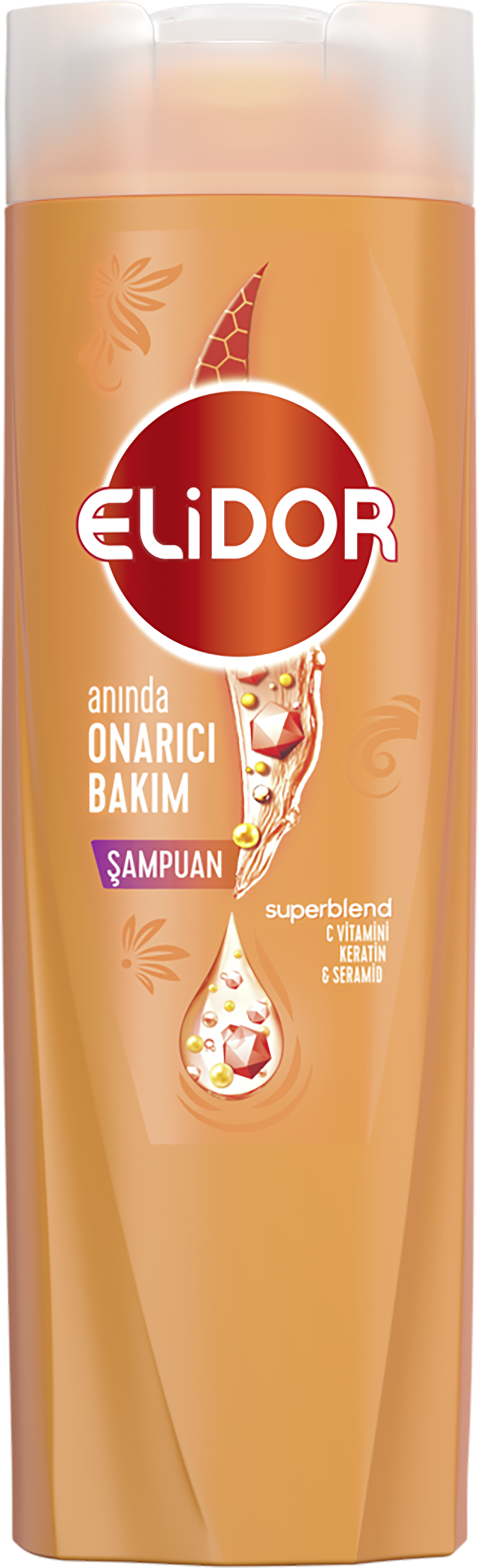 resm Elidor Şampuan Güçlü Parlak 200 Ml