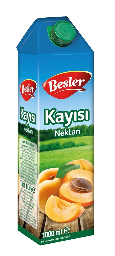 resm Besler Kayısı Meyve Nektarı 1 L