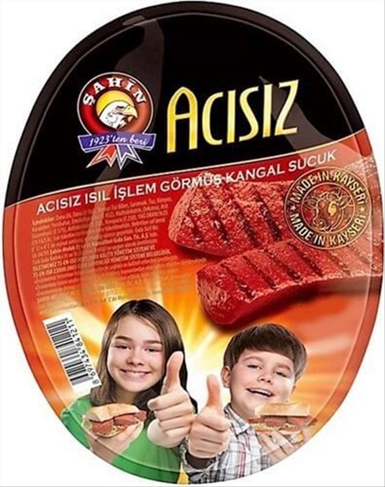 resm Şahin Acısız Vakumlu Kangal Sucuk 180 g