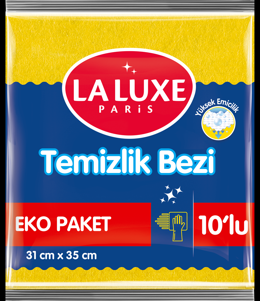 resm La Luxe Paris Temizlik Bezi 10'lu