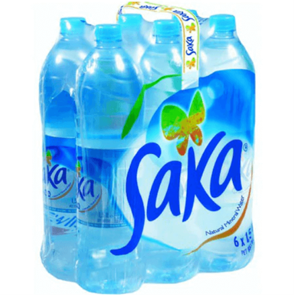 Saka Doğal Kaynak Suyu 1,5 L 6'lı | Bizim Toptan Market