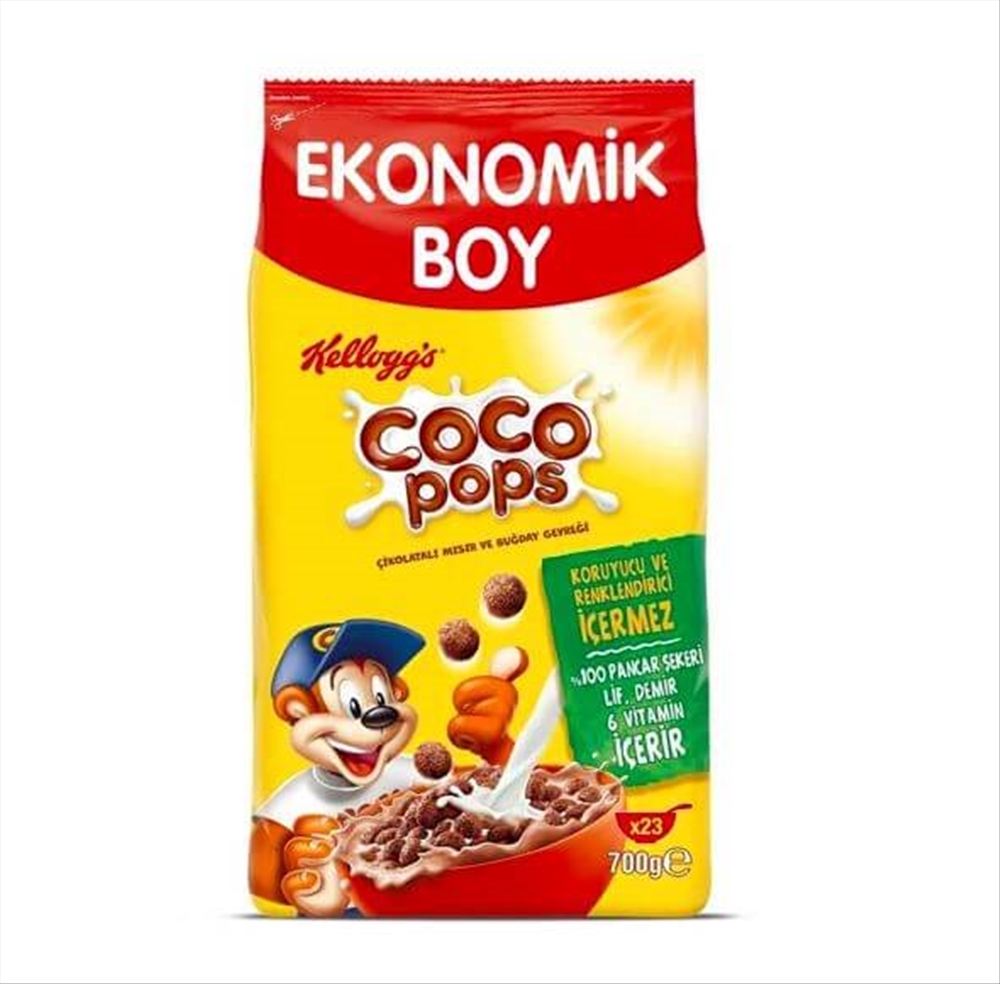 resm Ülker Kellogg's Kakaolu Cocopops Gevreği 700 g