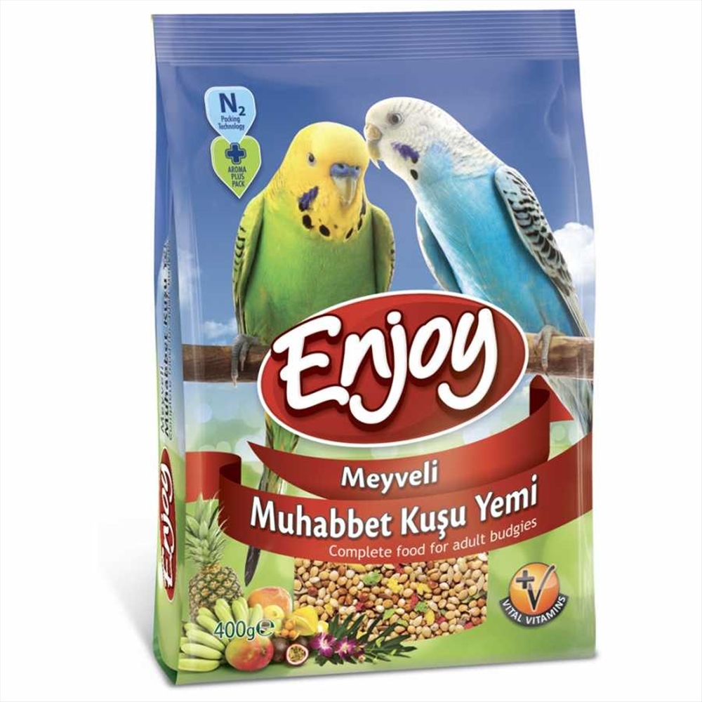 resm Enjoy Muhabbet Meyveli Kuş Yemi 400 g