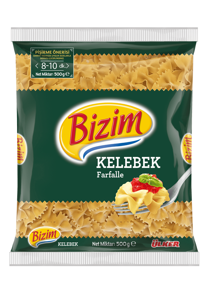 resm Ülker Bizim Makarna Kelebek 500 g