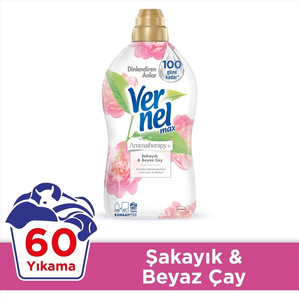 resm Vernel Max Çiçek Özler Yumuşatıcı Konsantre 1,44 L