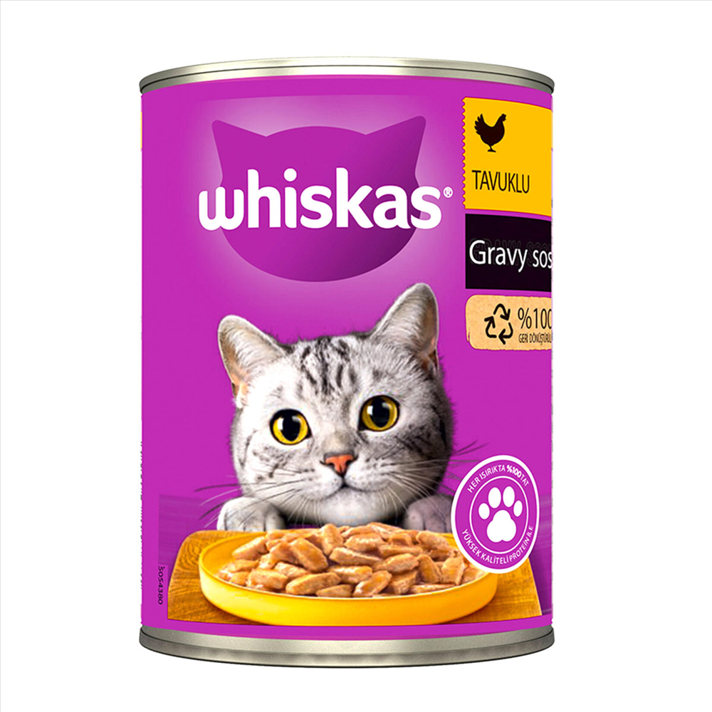 resm Whiskas Tavuklu Konserve Kedi Maması 400 g