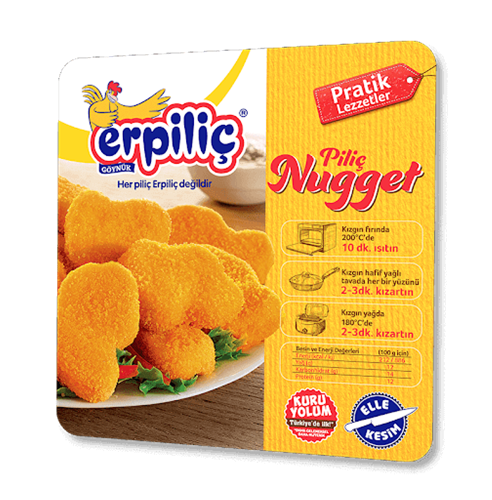 resm Erpiliç Tabaklı Piliç Nugget 300 g