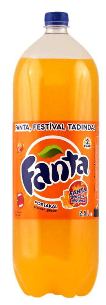 resm Fanta Portakal Pet 2,5 L