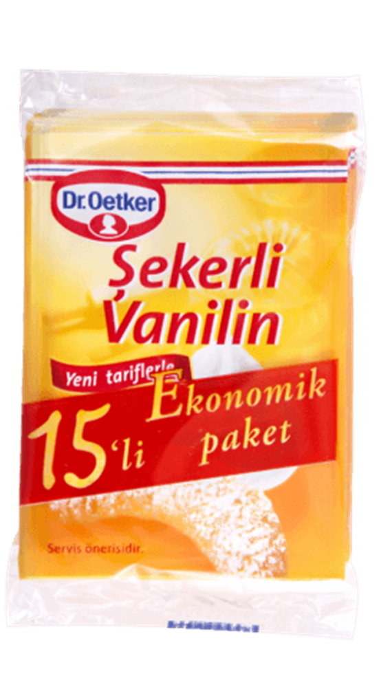 resm Dr.Oetker Şekerli Vanilin 15x5 g