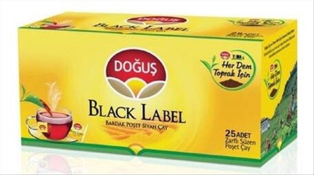 resm Doğuş Black Label Bardak Poşet Çay 25x2 g