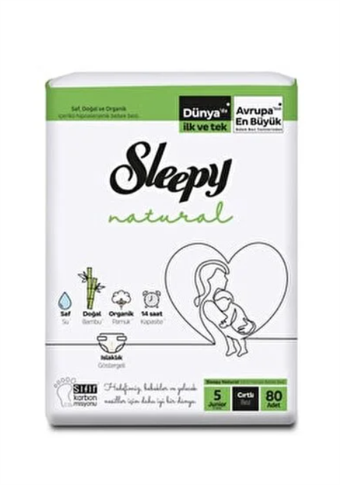 resm Sleepy Natural Jumbo 5 Numara Junior 80'li