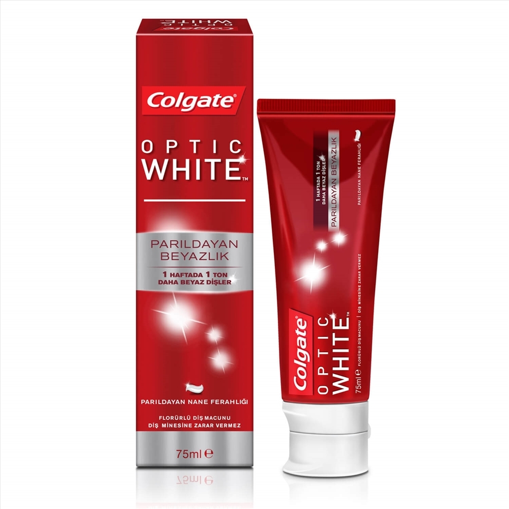 resm Colgate Optik Beyaz Diş Macunu 75 ml