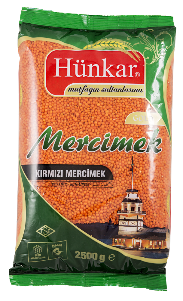 resm Hünkar Kırmızı Mercimek 2,5 kg