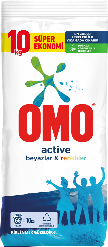 resm Omo Active Çamaşır Deterjanı Toz 10 kg