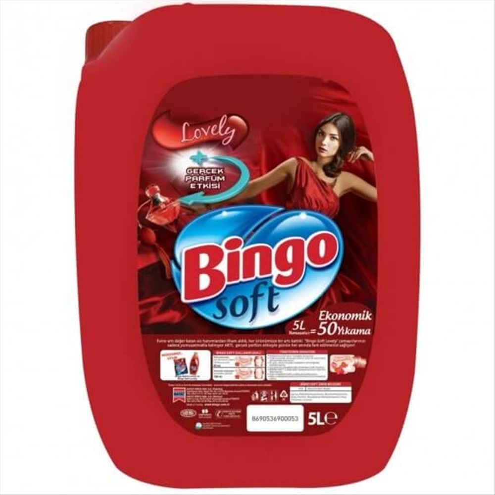 resm Bingo Lovely Yumuşatıcı 5 L