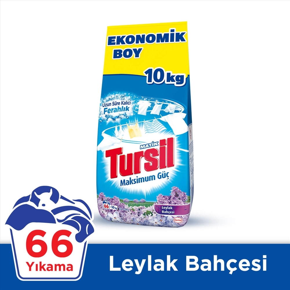 resm Tursil Leylak Çamaşır Det. Toz 10 kg